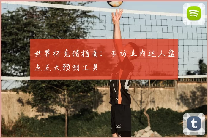 世界杯竞猜指南：专访业内达人盘点五大预测工具