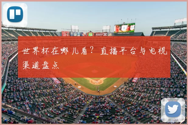 世界杯在哪儿看？直播平台与电视渠道盘点